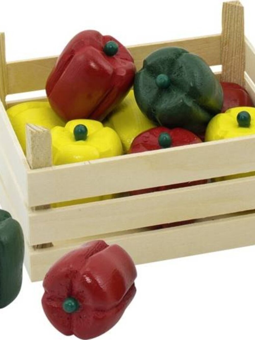NWT Goki Wooden Toys Peppers in Crate